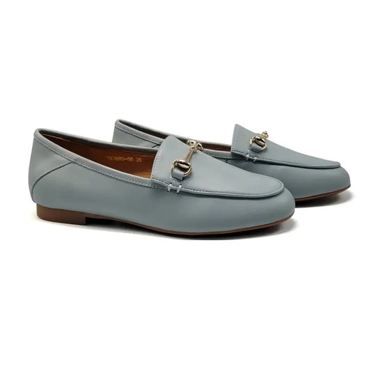 1936 Sky Blue Chain Loafer 1936114 - GIRLS