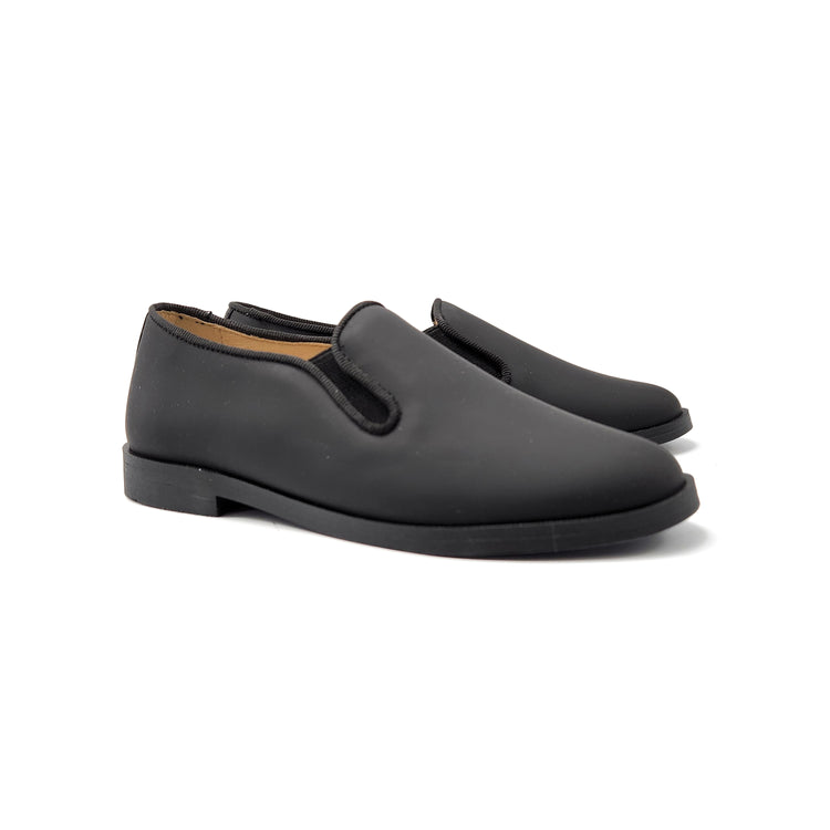 Andanines Black Gum Smoking Slip On 232461