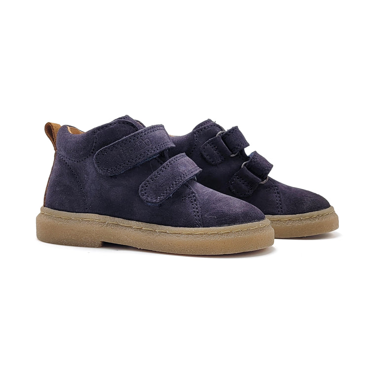 Froddo Navy Suede Velcro High Top  G2110133