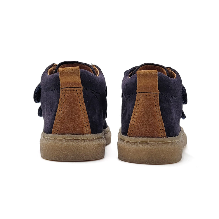 Froddo Navy Suede Velcro High Top  G2110133