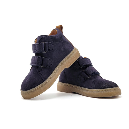 Froddo Navy Suede Velcro High Top  G2110133