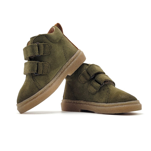 Froddo Forest Green Suede Velcro High Top G2110133