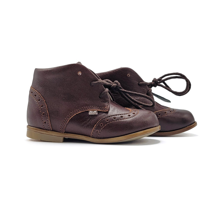 EMEL Dark Brown Wingtip Dark Brown 1432