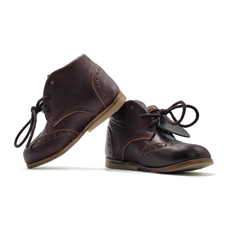 EMEL Dark Brown Wingtip Dark Brown 1432