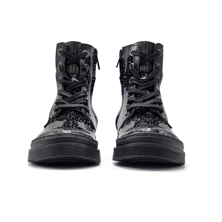 Atlanta Mocassin Black Splash Boot 111C