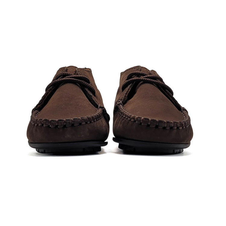 Atlanta Mocassin Pecan Brown Nubuk  Bootie 073