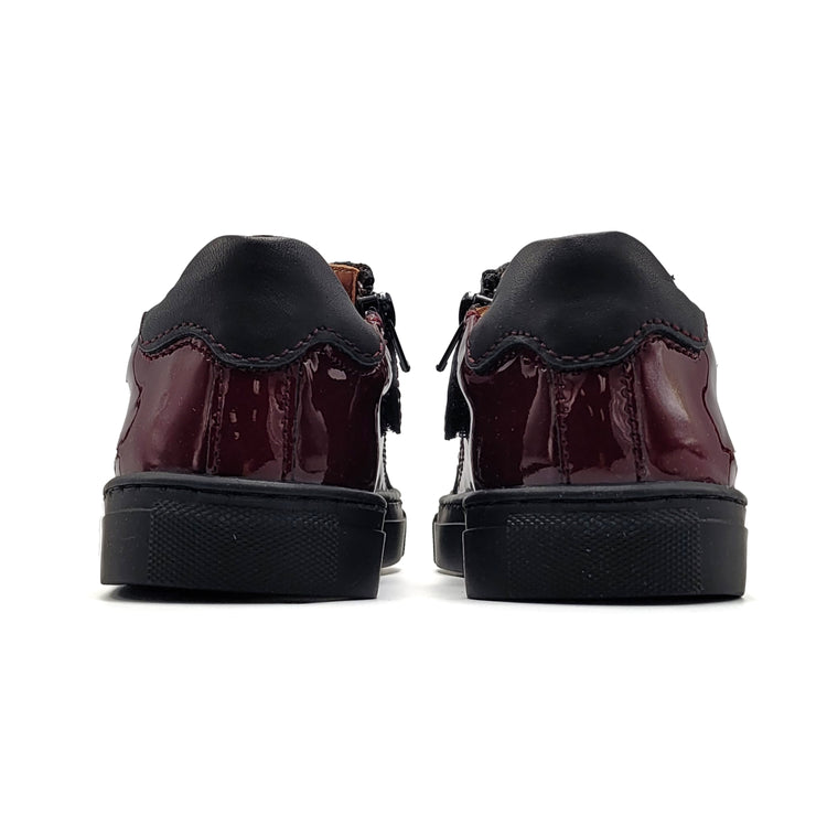 Atlanta Mocassin Burgundy Gold Stars Sneaker 103