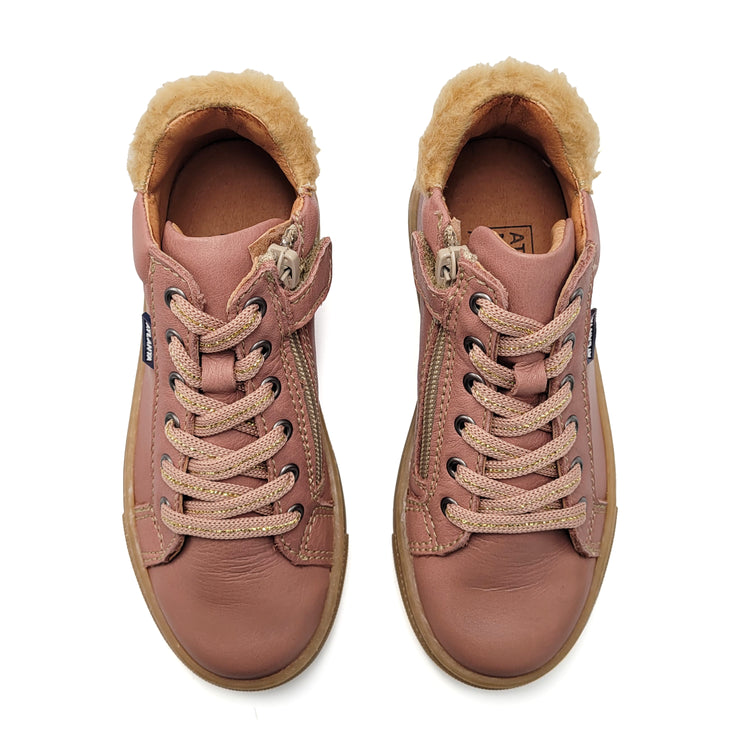 Atlanta Mocassin Dry Rose Fur Sneaker 115