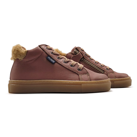 Atlanta Mocassin Dry Rose Fur Sneaker 115