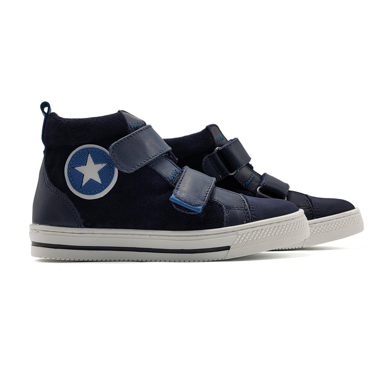 Acebos Navy Blues Velcro Sneaker 5634