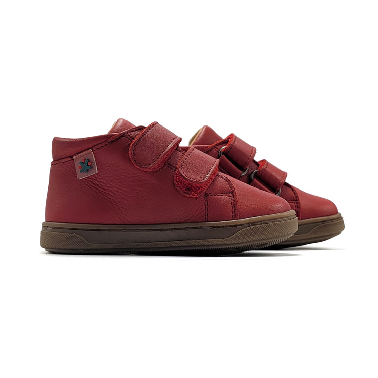 Acebos Firetruck Red First Walker Sneaker 1343