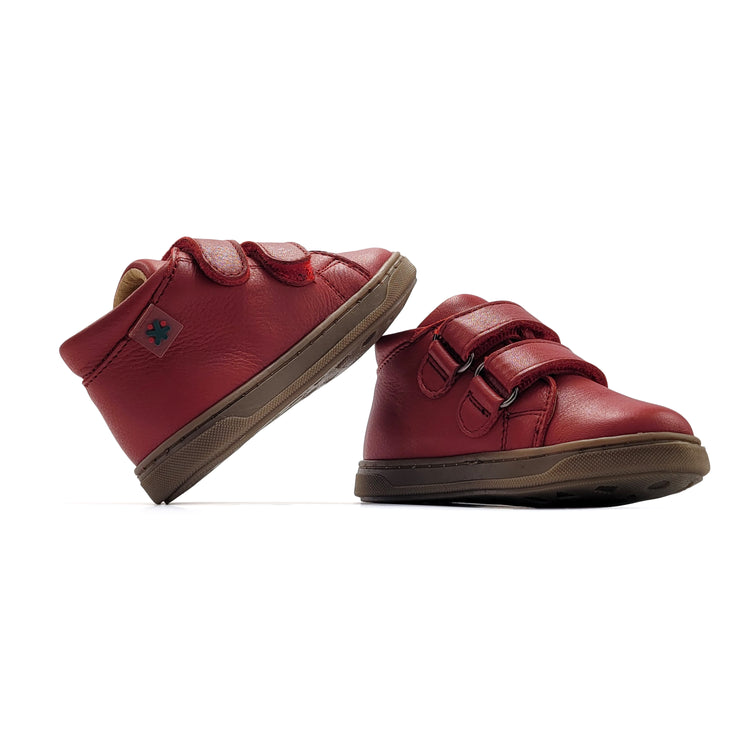 Acebos Firetruck Red First Walker Sneaker 1343