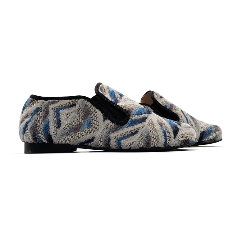 LMDI Blue Folk Smoking Shoe 137159