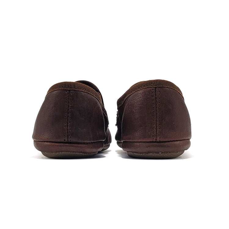 Pepe'  Wood Brown Smoking Slip On 280