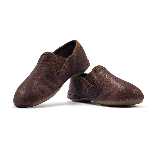 Pepe'  Wood Brown Smoking Slip On 280