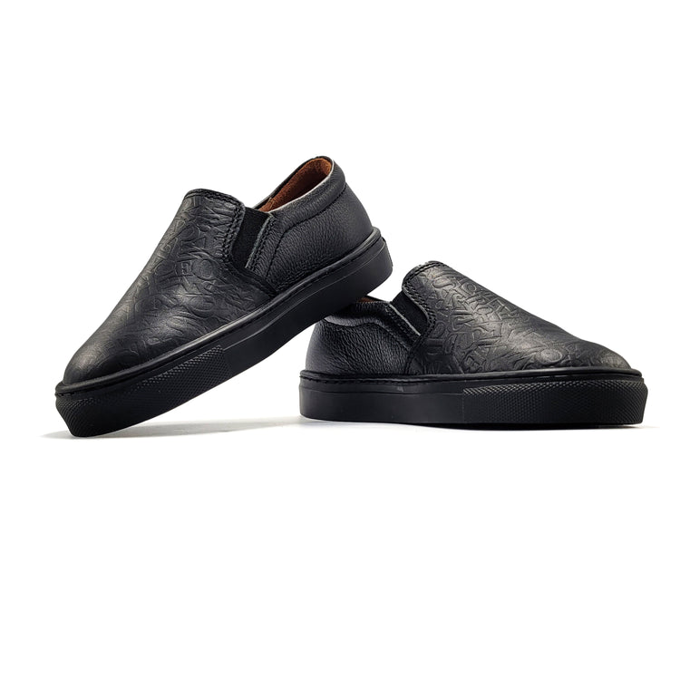 Atlanta Mocassin Black ABC Slip On Sneaker 18426