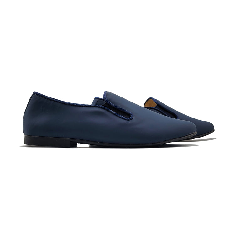 Andanines Navy Gum Smoking Slip On 182447