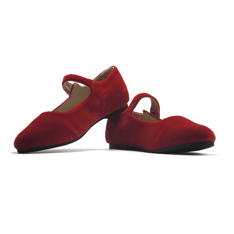 Manuela De Juan Red Velvet Mary Jane S2970