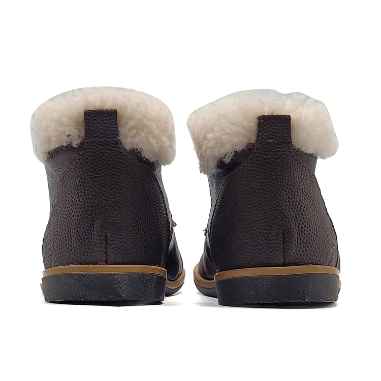 Manuela De Juan Brown Gamu Firstwalker Bootie S3133