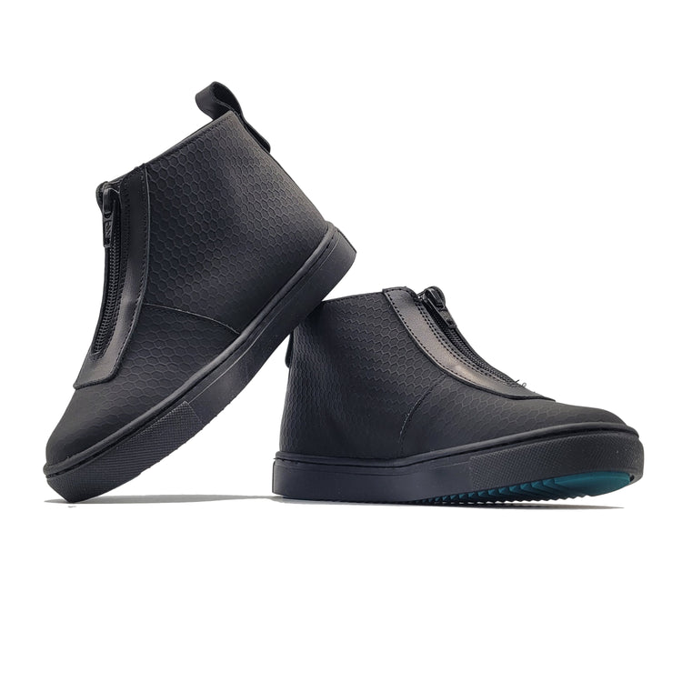 Manuela De Juan Black Honeycomb High Top  S3149