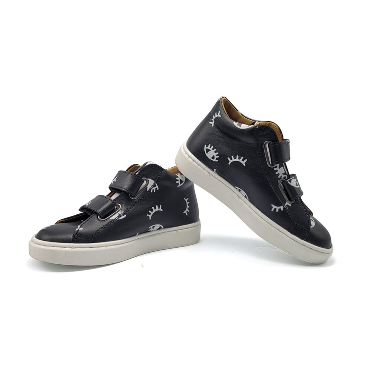 MAA Black Eyes Velcro Sneaker C407