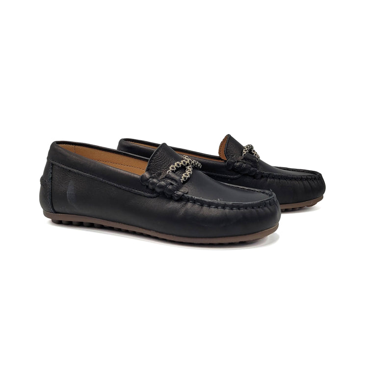 LMDI Black Olive Rope Loafer SS2410