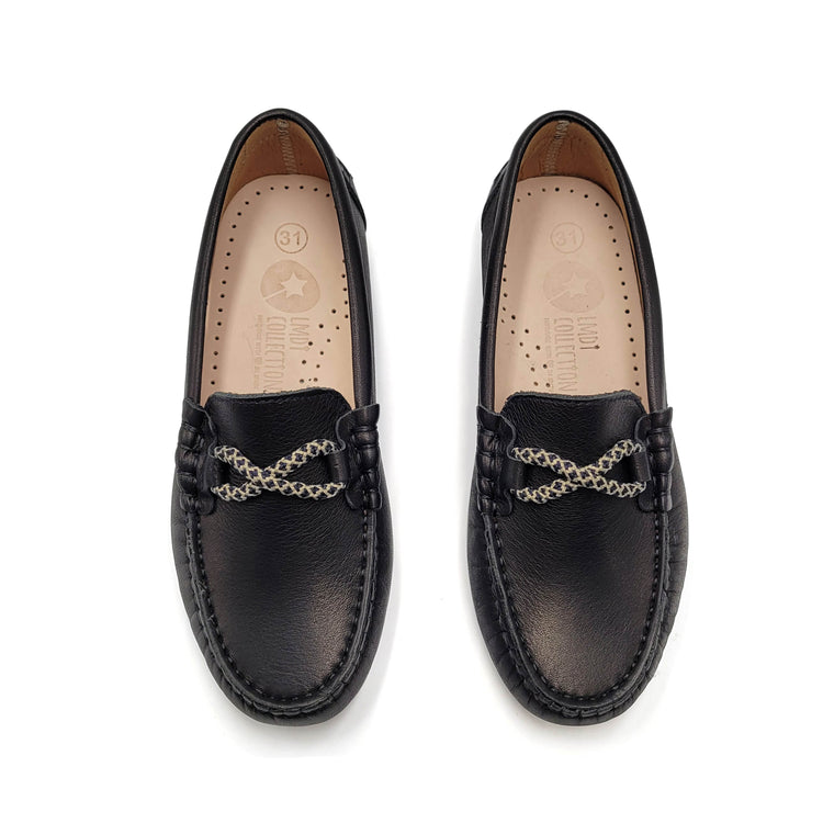 LMDI Black Olive Rope Loafer SS2410