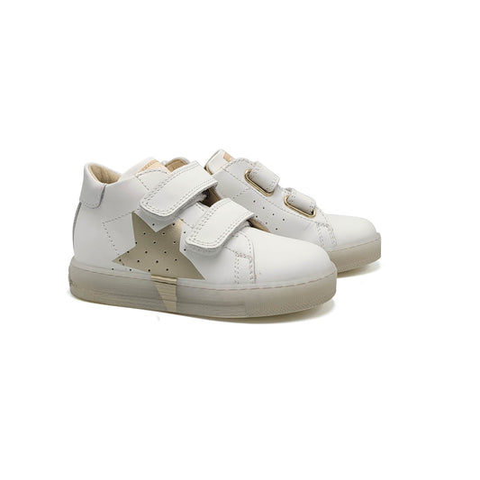 Falcotto Venusvl Taupe Ombre Velcro Sneaker