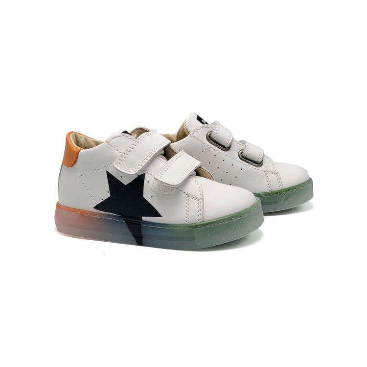 Falcotto Venusvl Orange Ombre Velcro Sneaker