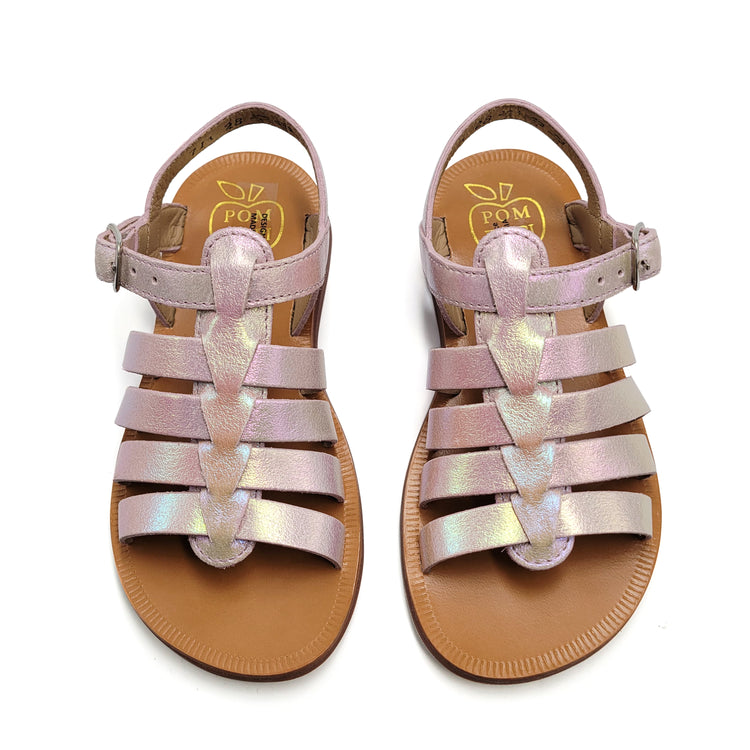 Pom D'Api Emma Iridescent Sandal