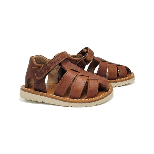 Pom D'Api Plagette Russet Brown Fisherman Sandal