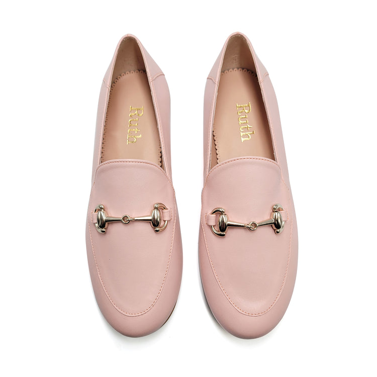 Ruth Secret Blushing Bride Pink Chain Slip On 3655