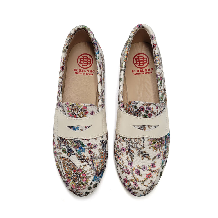 Blublonc Caylee Floral Loafer