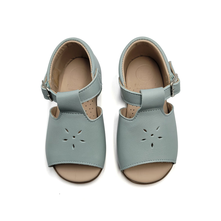 Blublonc Baylee Aqua Perforated Baby Sandal