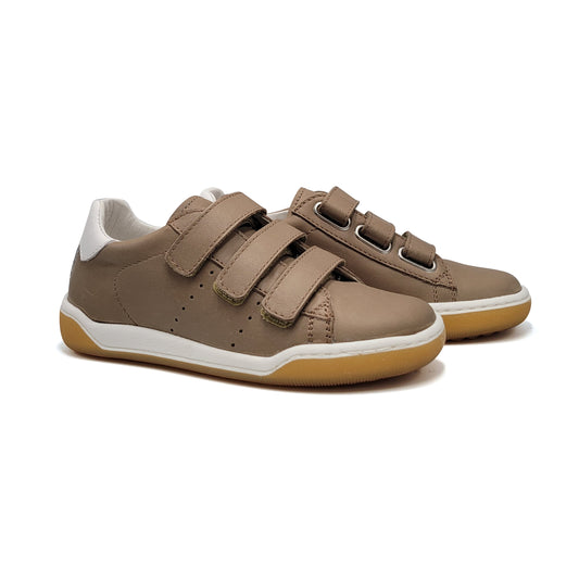 Naturino Cliff Taupe Velcro Sneaker