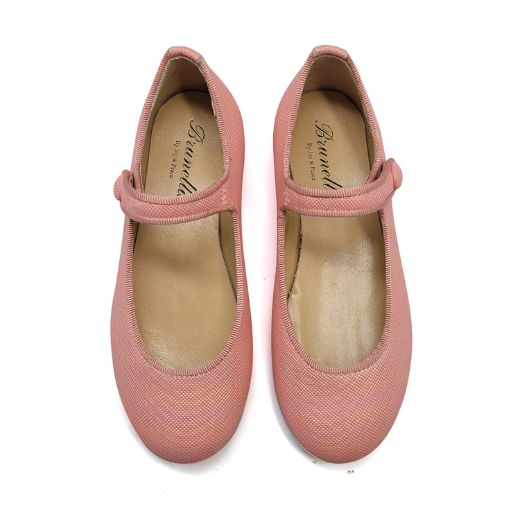 Brunellis Salmon Iridescent Mary Jane S-21