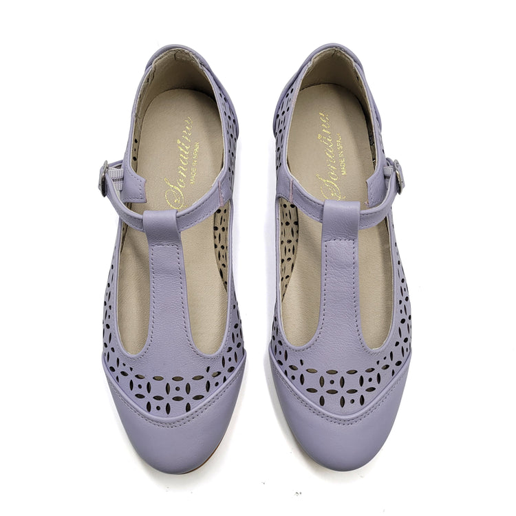 Sonatina Gwen Lavender T-Strap Mary Jane