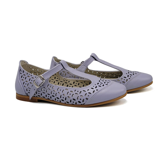 Sonatina Gwen Lavender T-Strap Mary Jane