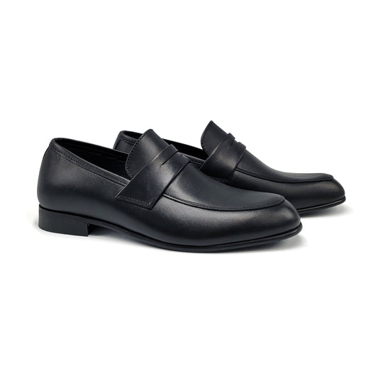 Andanines Jet Black Slip On Dress Shoe 171680