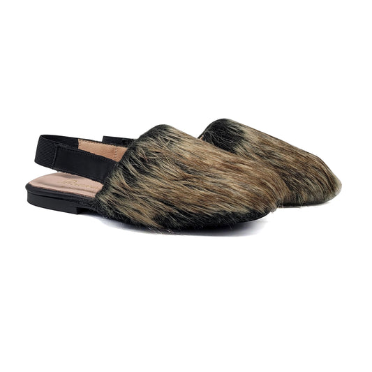 Brunellis Fur Husset Slingback 114