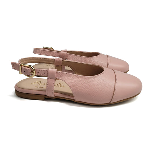 Brunellis Angel Rose Textured Slingback