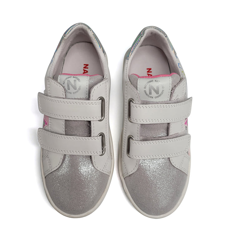 Naturino Pinn Glitter Graffiti Velcro Sneaker