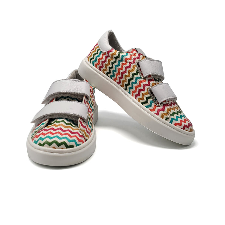 Manuela Multi Wave Velcro Sneaker C285