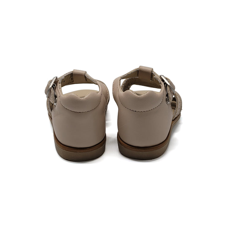 Manuela De Juan Taupe Sandal S3023