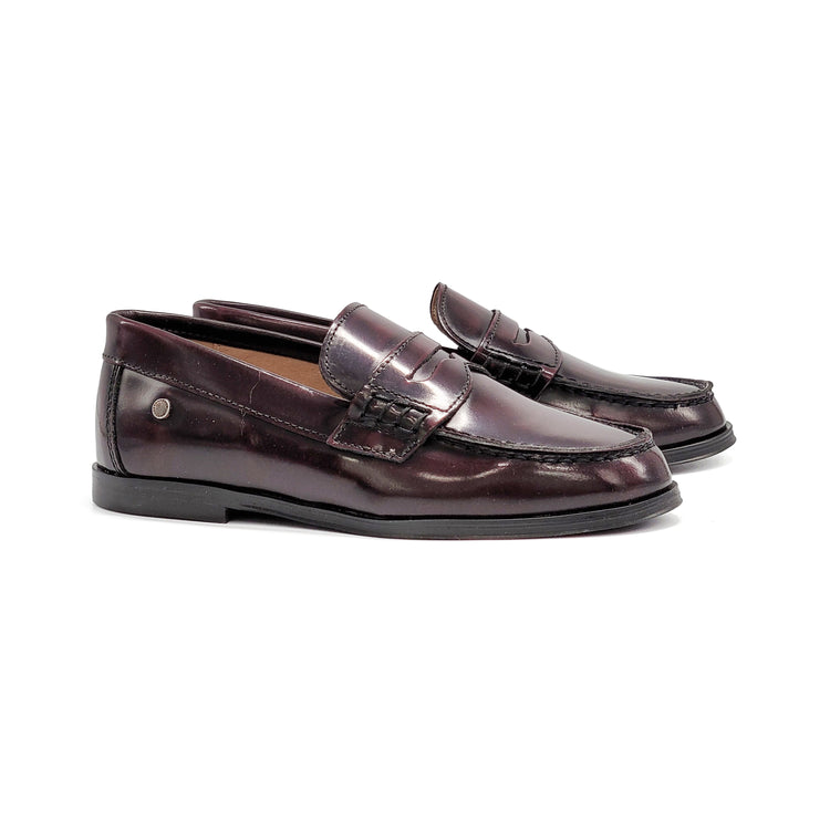 Confetti Burgundy Florentic Penny Loafer 6408