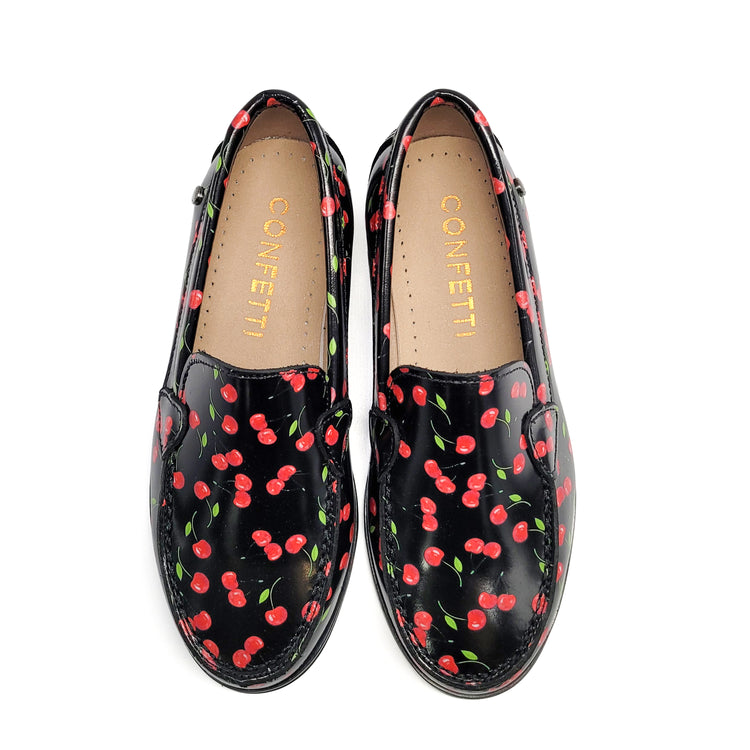 Confetti Black Cherry Loafer 6408