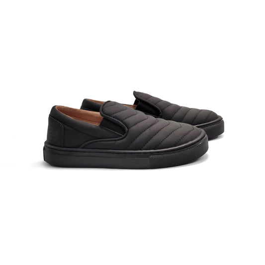 Porte Black Gum Slip on Sneaker 21519