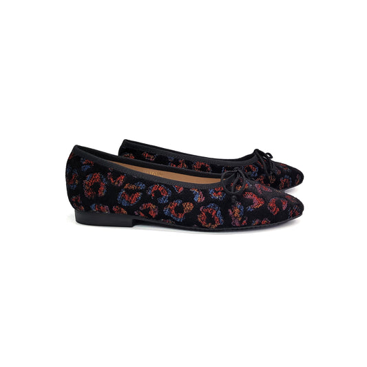 BRUNELLIS Black Colored Art Vivien Ballet Slip On -416-