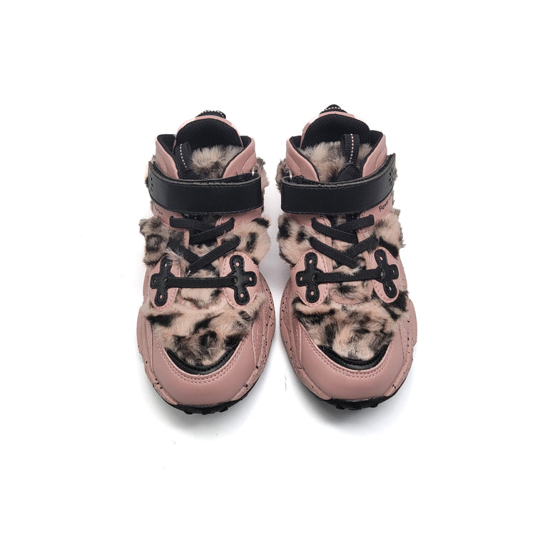 Naturino Yamano Mauve Cheeta Lightweight Sneaker