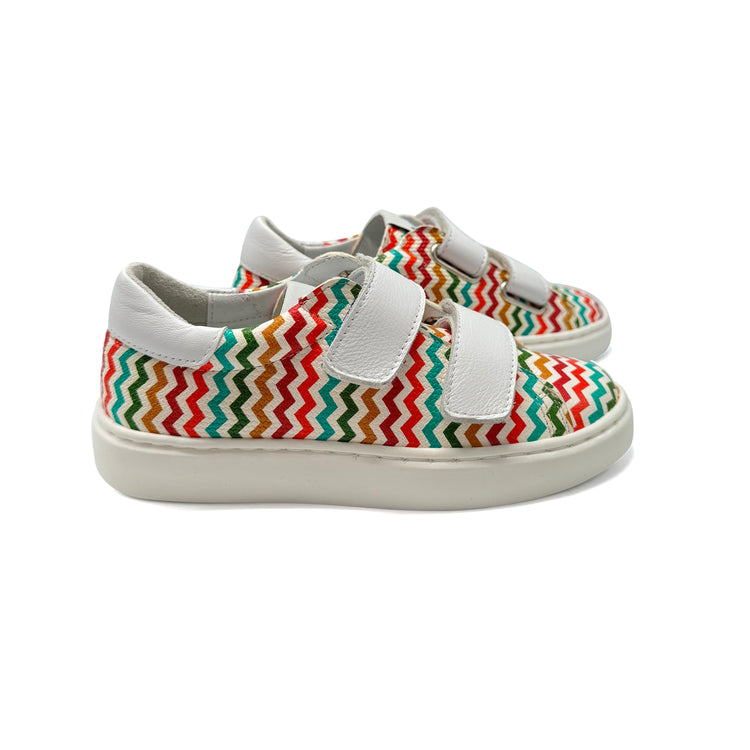 Manuela Multi Wave Velcro Sneaker C285